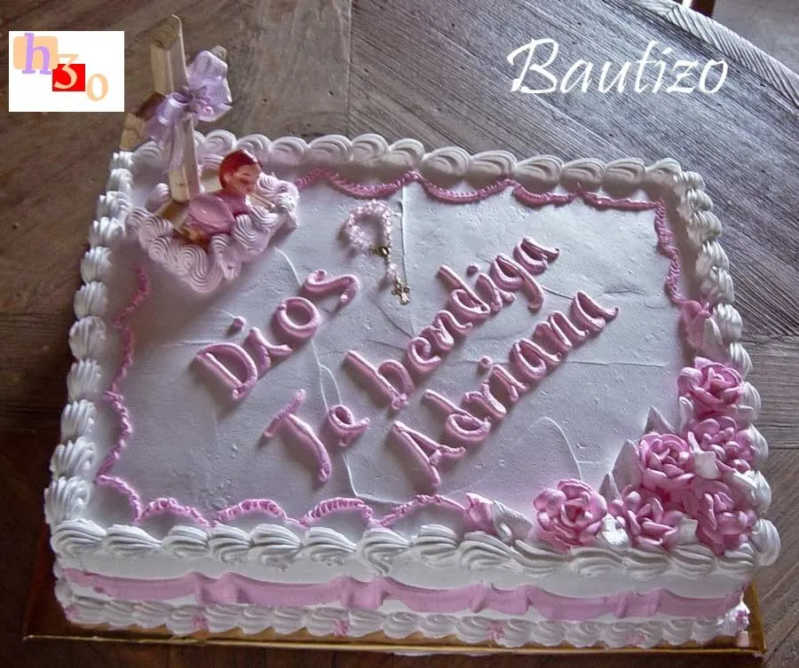 Decoración de pastel para bautizo!!! | Fiestas de Fantasia ...