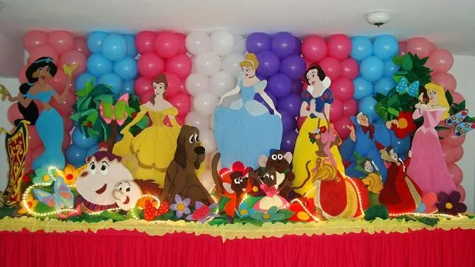 Decoración para fiestas infantiles Disney - Imagui