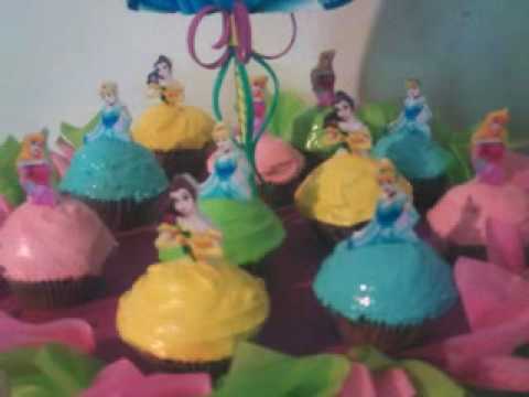 decoracion tematica princesas uruguay - YouTube