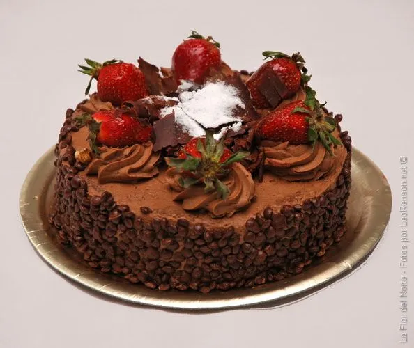 Decoración de tortas con chocolate - Imagui