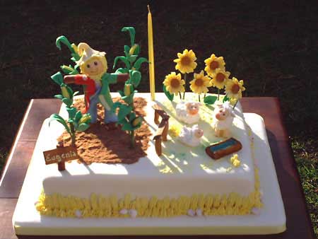 Decoracion De Tortas De Cumpleaños De Granjas | Tima Blog