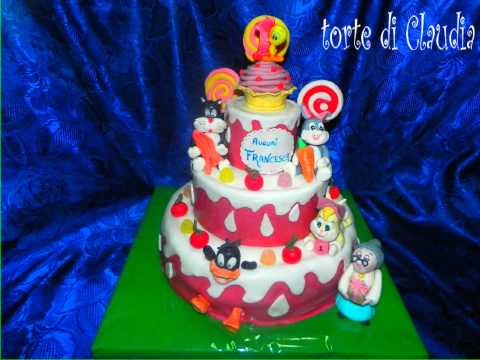 Tortas decoradas con looney tunes baby - Imagui