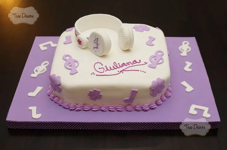 Violetta on Pinterest | Disney Cakes, Disney Cupcakes and Disney