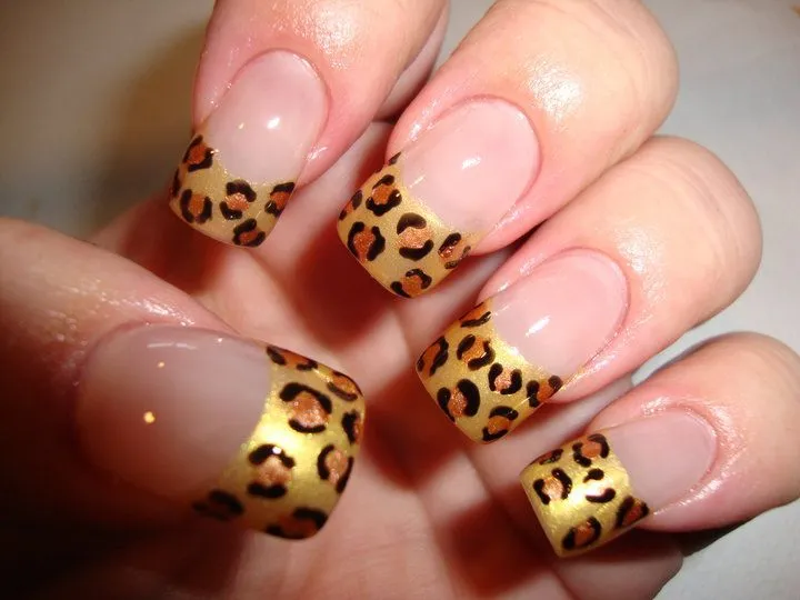 decoracion de uñas leopardo paso a paso | Cristina