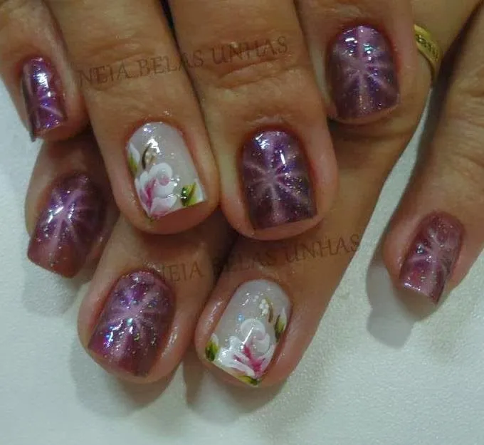 decoracion de uñas de gel sencillas | Cristina