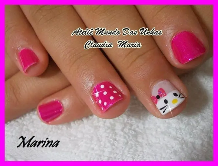 Decoracion de uñas para niñas | Uñas decoradas infantiles ...