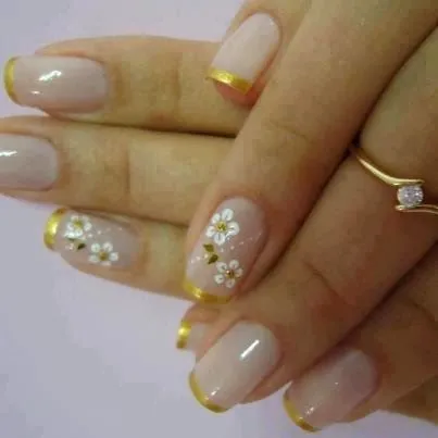 decoracion de uñas para novia | Cristina