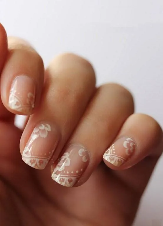 Decoración de uñas para novias 2014 - ModaEllas.