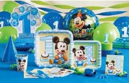 Decoraciones de cumpleaños de Mickey Mouse de bebés - Imagui ...