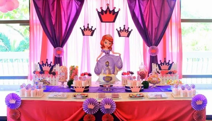 Decoraciónes de fiesta princesa sofia - Imagui