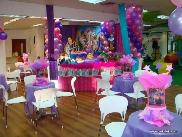 Decoraciónes de fiestas infantiles rapunzel - Imagui | Fiestas ...