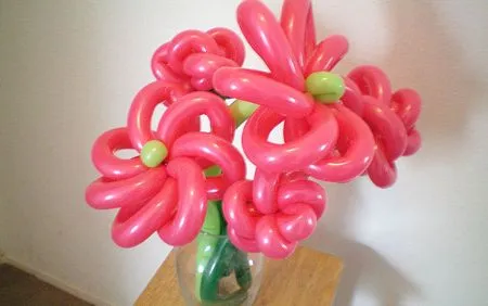 Decoraciónes de flores con globos - Imagui