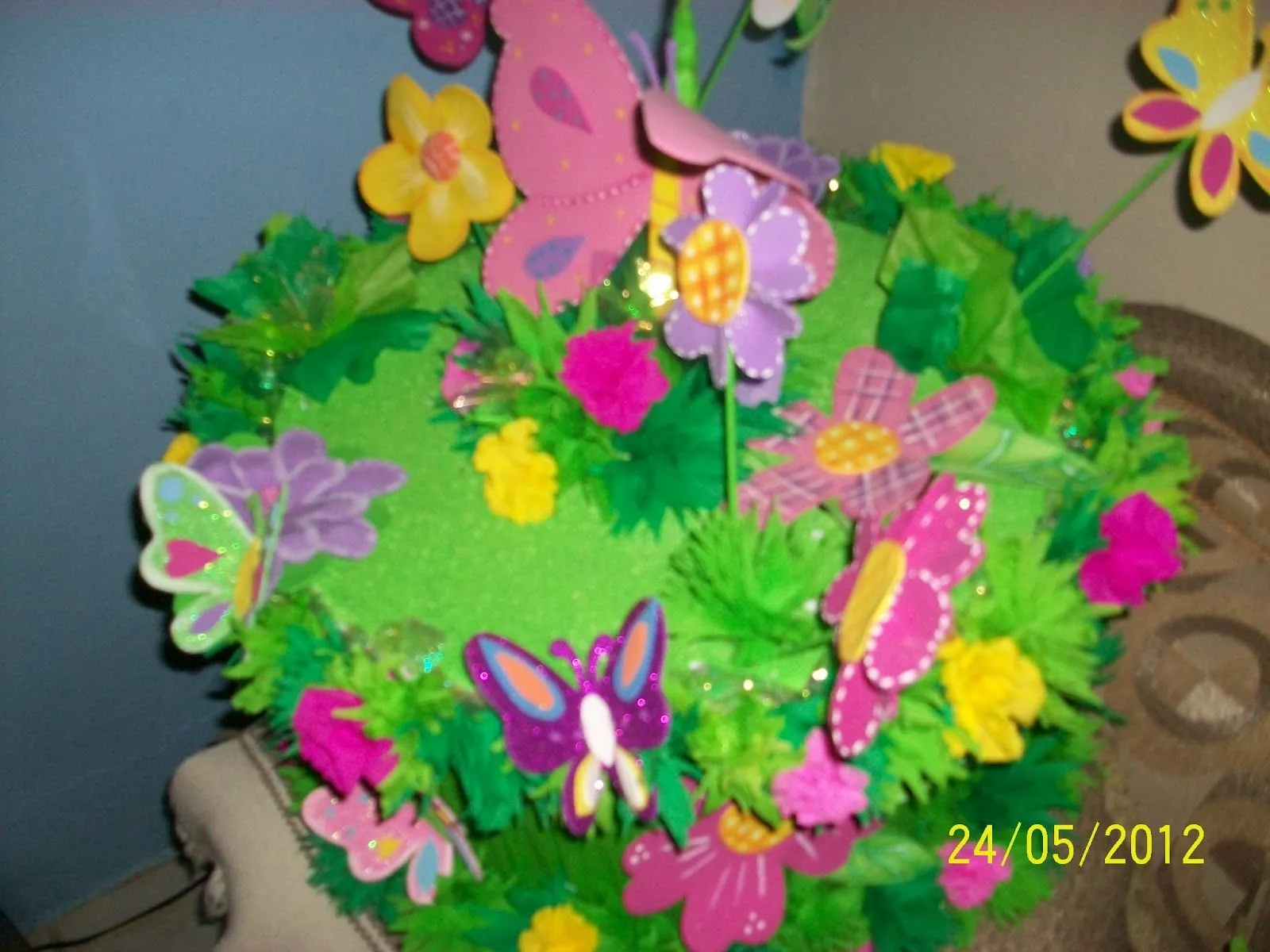 decoraciones infantiles flores y mariposas: fiestas infantiles