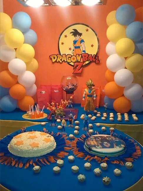 Decoracion sencilla DragonBall Z | Mis decoraciones | Pinterest ...