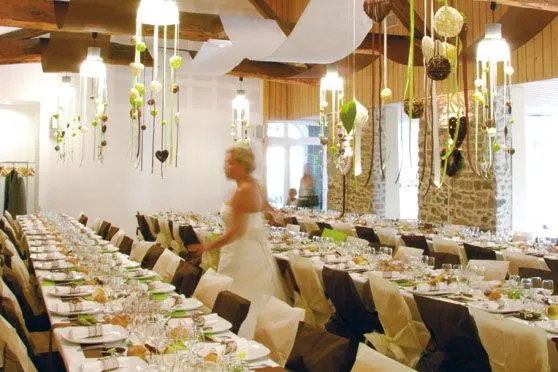 Decoraciones del salón del banquete y ceremonia | Guía de boda ...