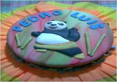 Arte, tortas y gelatinas: Kung Fu Panda ( infantil )