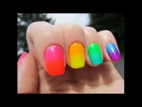 Decoraciones de Uñas de Colores Fotos Bonitas - YouTube