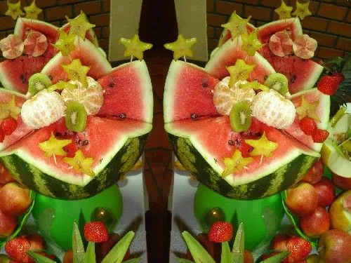Imágenes de mesas decoradas con frutas - Imagui Imágenes de mesas decoradas con frutas - Imagui