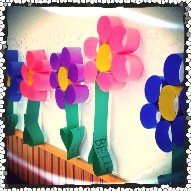 Soy Preescolar﻿: #Decorados para el Salón de #Clase Las flores son ...