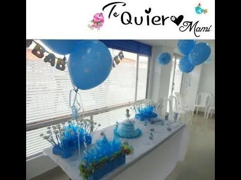 Como decorar el baby shower - FOTOS con el PASO A PASO - YouTube