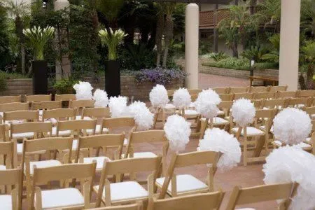 DECORAR BODAS MATRIMONIOS CON POMPONES ESFERAS DE PAPEL ...