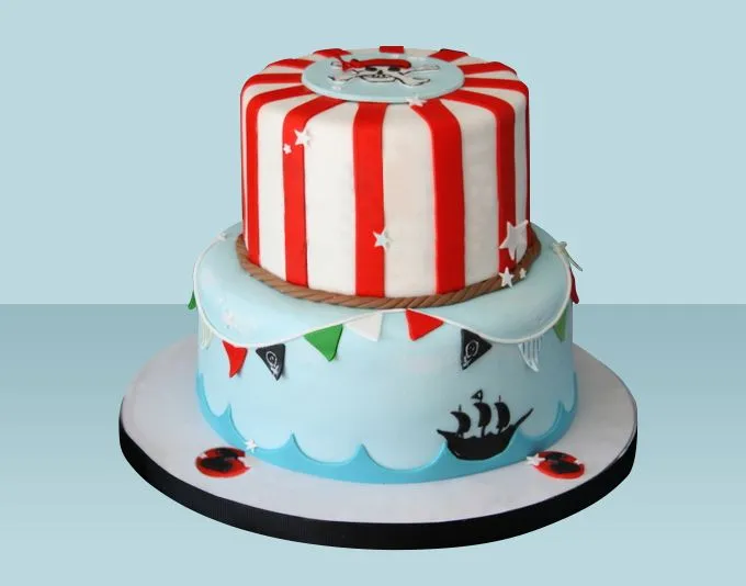 Como decorar bolo - tema Piratas - Artigos sobre Padaria - Cursos CPT