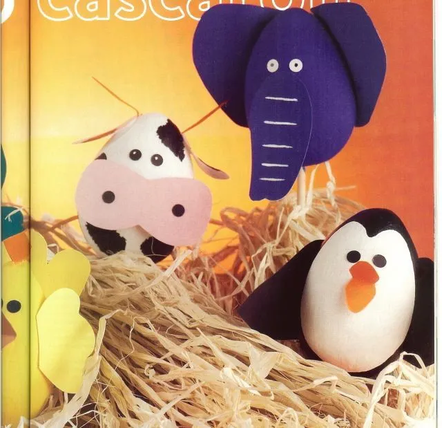 Como decorar cascarones de huevo - Imagui | Huevos | Pinterest | Ideas