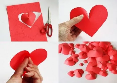 Cómo decorar con corazones en 3D | Manualidades Aprender a Hacer ...