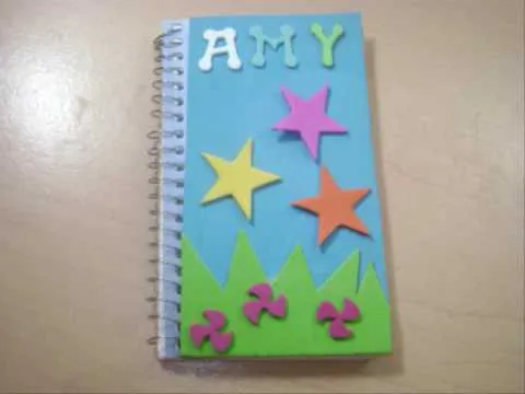 Decorar Cuadernos y Libros Escolares | Manualidades Hoy |