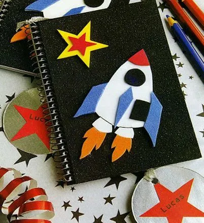Como decorar cuadernos para niños ~ Solountip.com