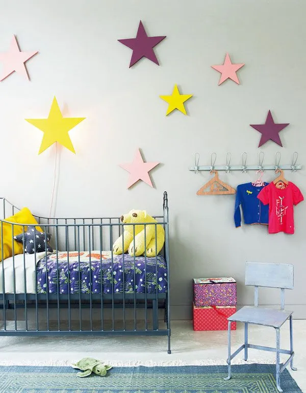 Como decorar un cuarto de bebé con manualidades - Imagui