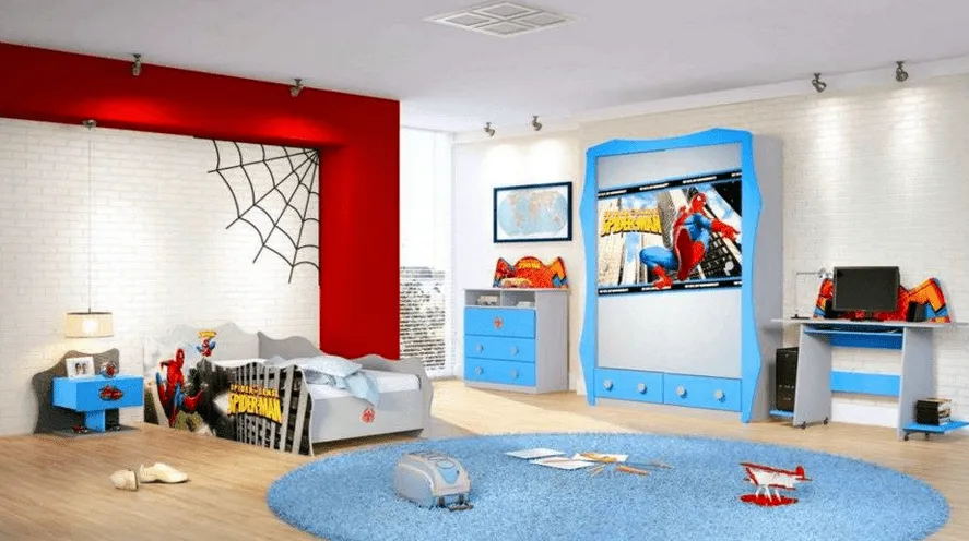 Decorar un Dormitorio Infantil Inspirado en Spiderman - Hombre ...