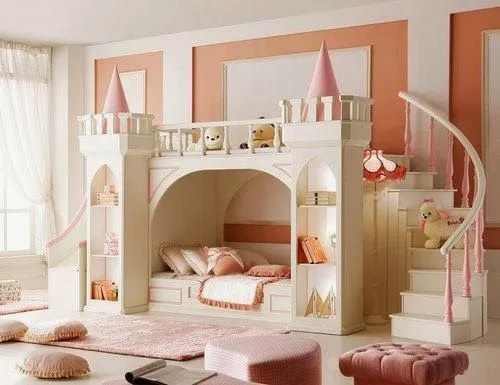 Decorar dormitorios estilo princesa - Colores en casa