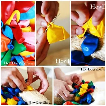 Como decorar una fiesta infantil con globos paso a paso - Imagui