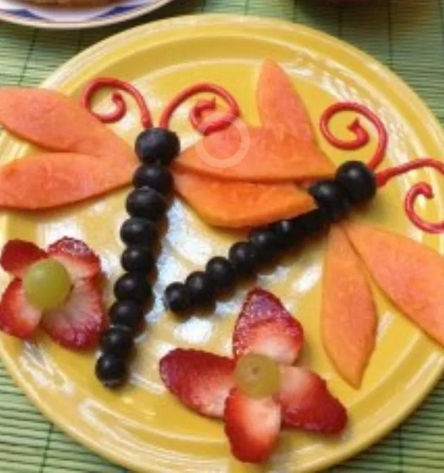 Como decorar una fruta - Imagui