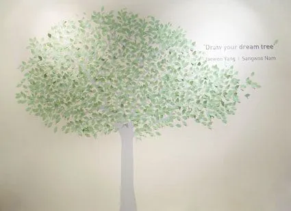 Decora tus paredes con hojas de papel « DecoraTrucos