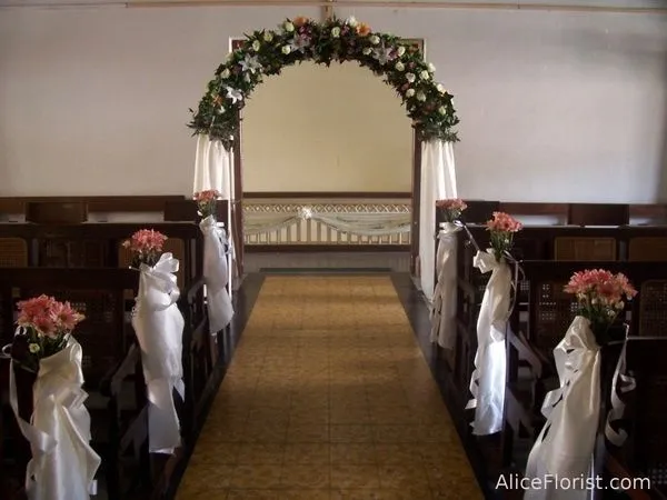 Como decorar una iglesia cristiana para una boda - Imagui
