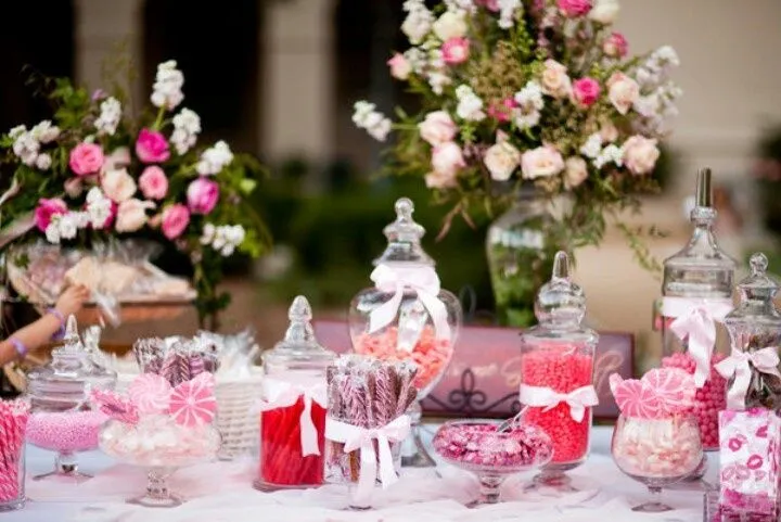 Como decorar una mesa de dulces | Boda | Pinterest