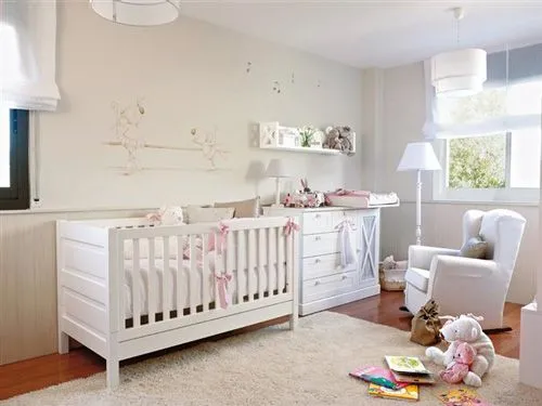 Decorar paredes habitación bebé | Decoideas.Net