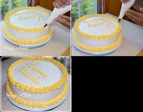 Como decorar un pastel paso a paso - Imagui