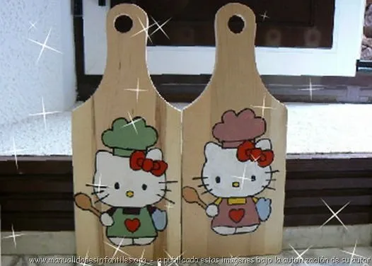 Decorar una tabla de cocina para regalar a mama | Manualidades ... Decorar una tabla de cocina para regalar a mama | Manualidades ...