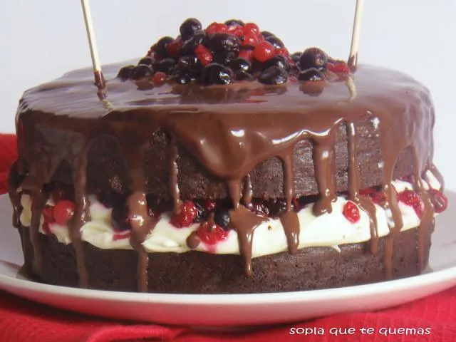 Como decorar una tarta de chocolate - Imagui