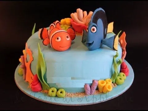 Decorare una torta di compleanno , Torta Nemo , Decorate a ...