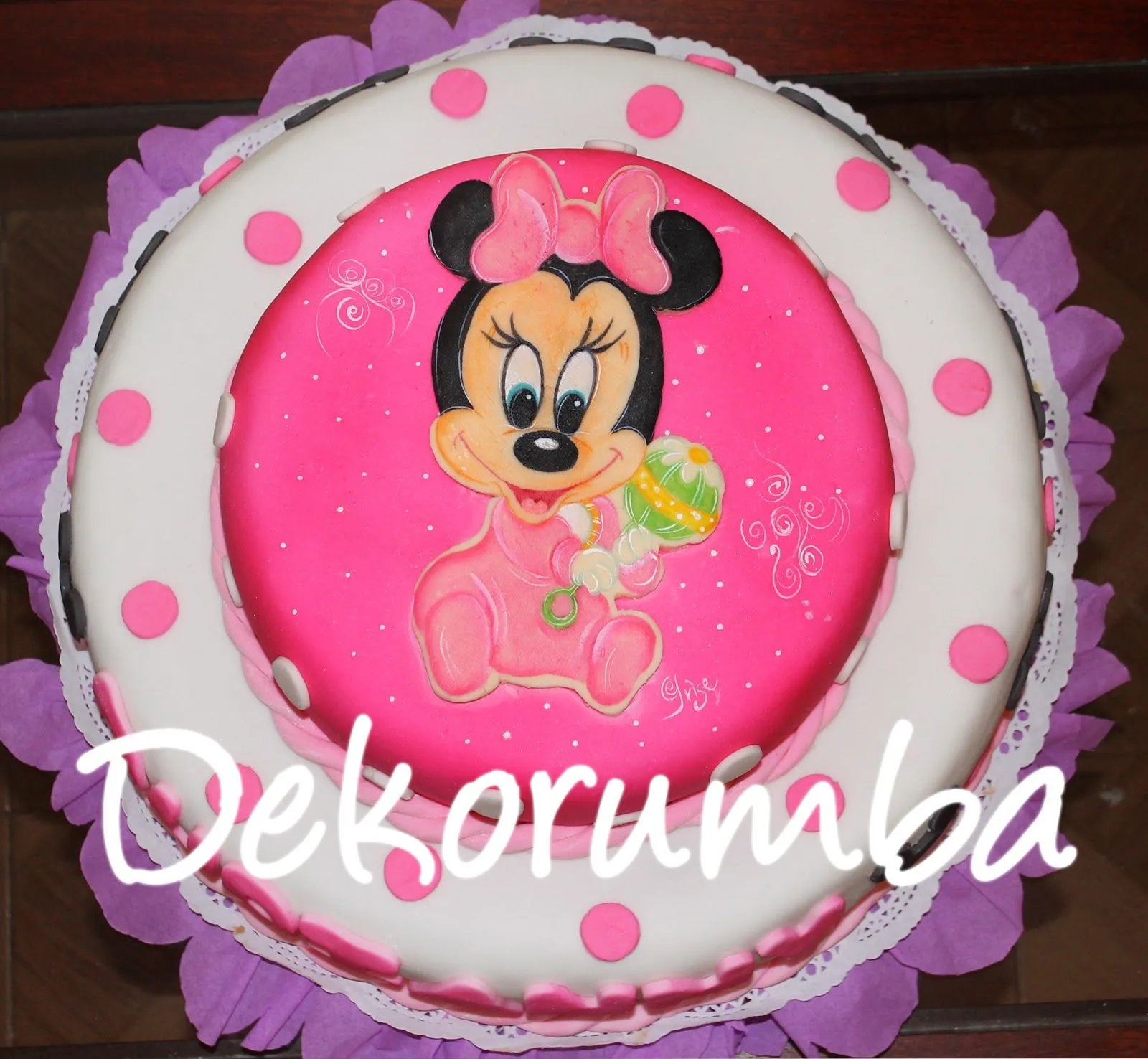 Tortas decoradas de Minnie baby - Imagui