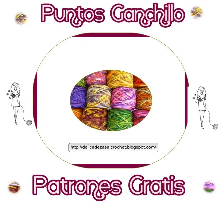 Delicadezas en crochet Gabriela: Manual de puntadas en Ganchillo ...
