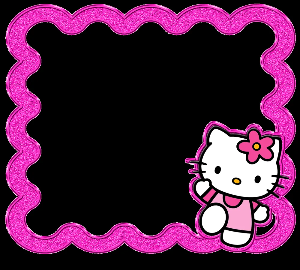 Delicados Marcos de Hello Kitty, todos en Png. | Marcos Gratis ...