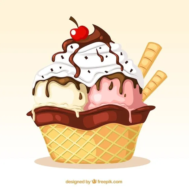 Delicioso helado | Descargar Vectores gratis