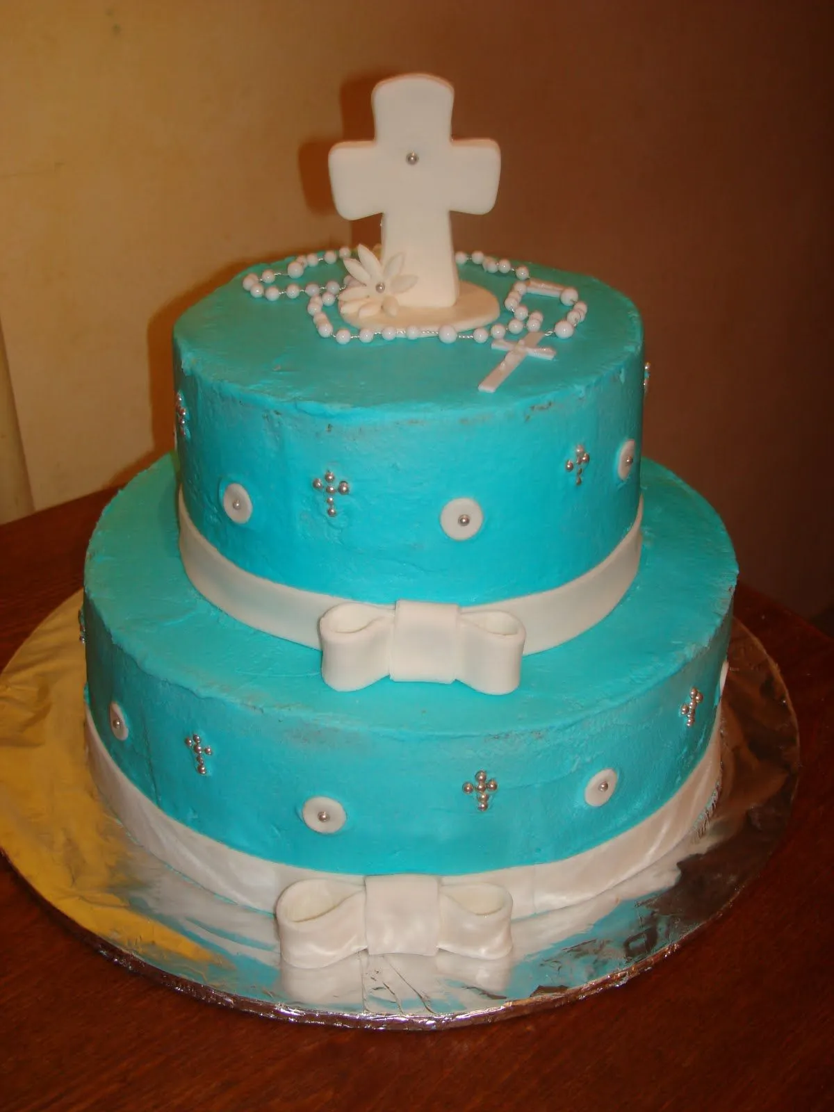 Delicious Cakes: pastel de bautizo
