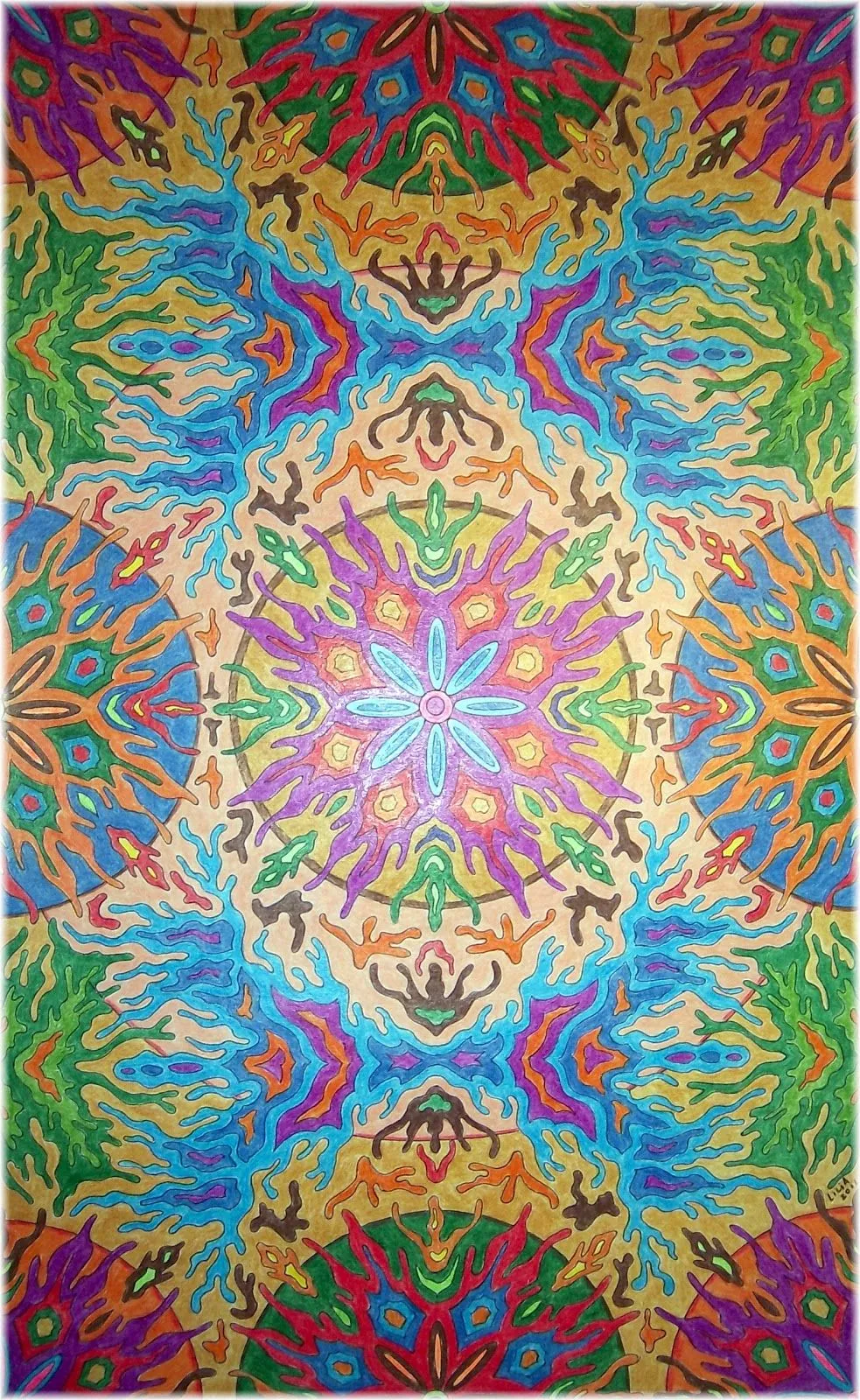El delirio del Lirium*: De colores... mandala El delirio del Lirium*: De colores... mandala