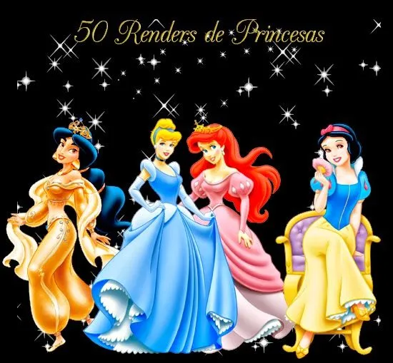 Princesas de Disney Renders PNG yanko0 ~ Photoshop Facil